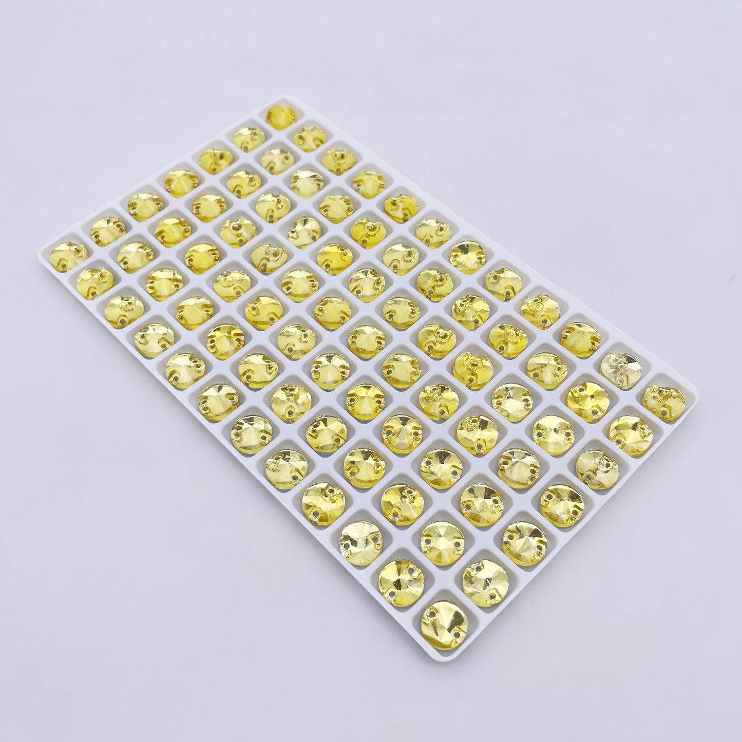 Round | 8*8mm | Sew-on Rhinestones