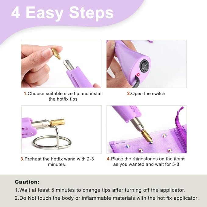 7 in 1 Hot Fixed Applicator Wand