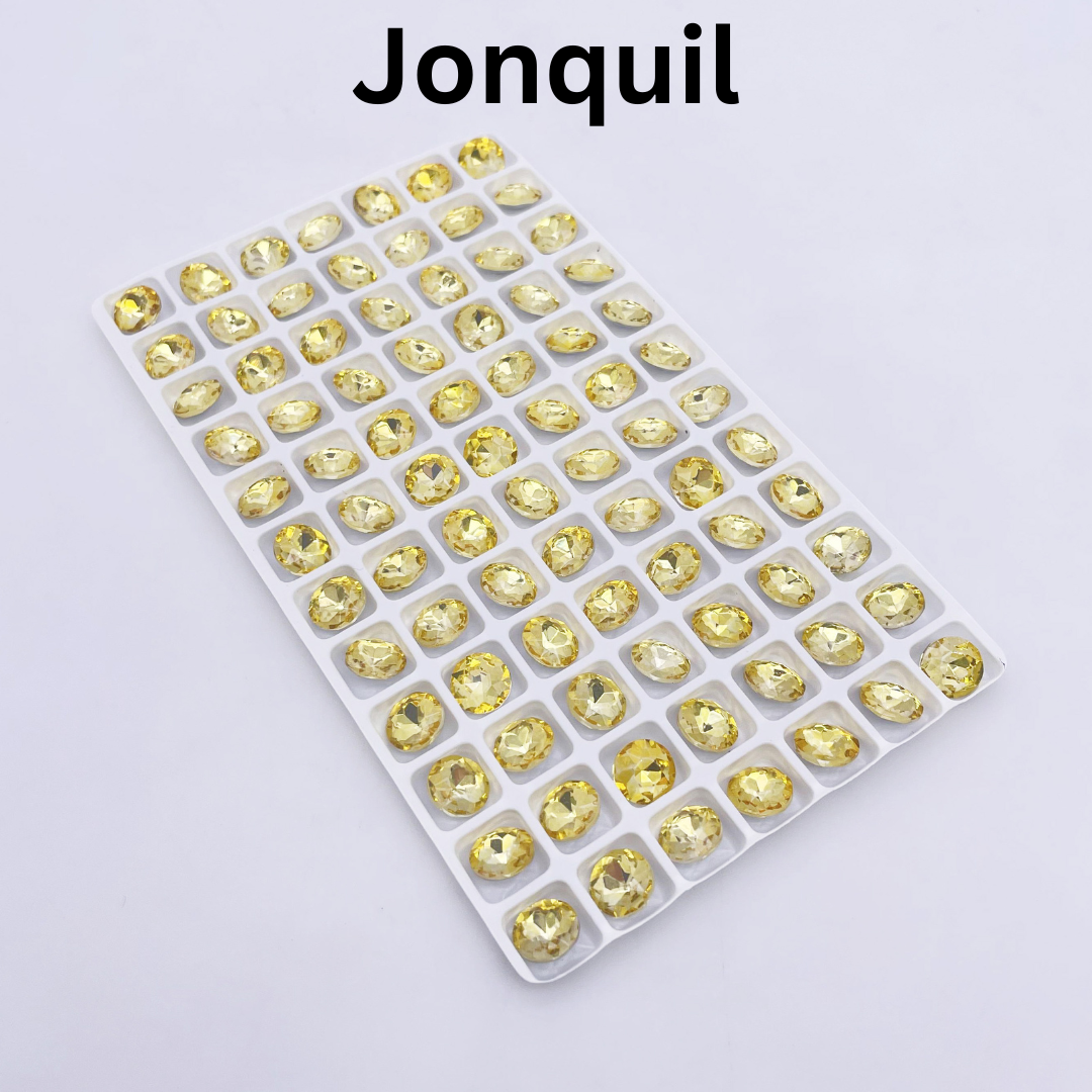 Round | 8*8mm | Pointed Back Rhinestones