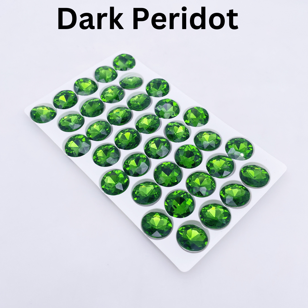 Round | 14*14mm | Pointed Back Rhinestones