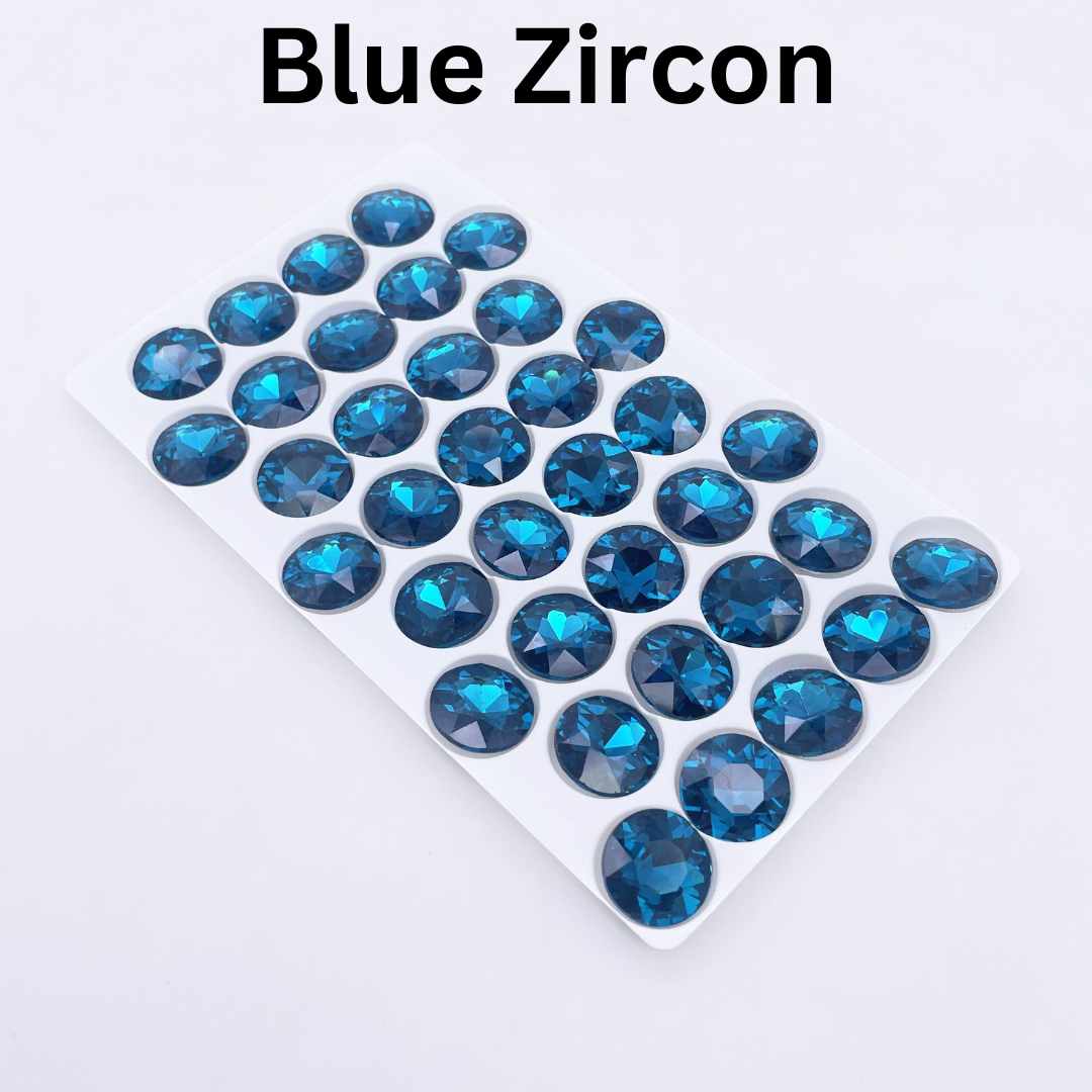 Round | 14*14mm | Pointed Back Rhinestones