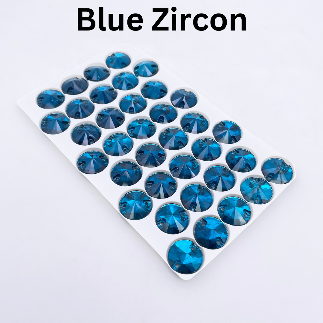 Round | 14*14mm | Flatback Rhinestones