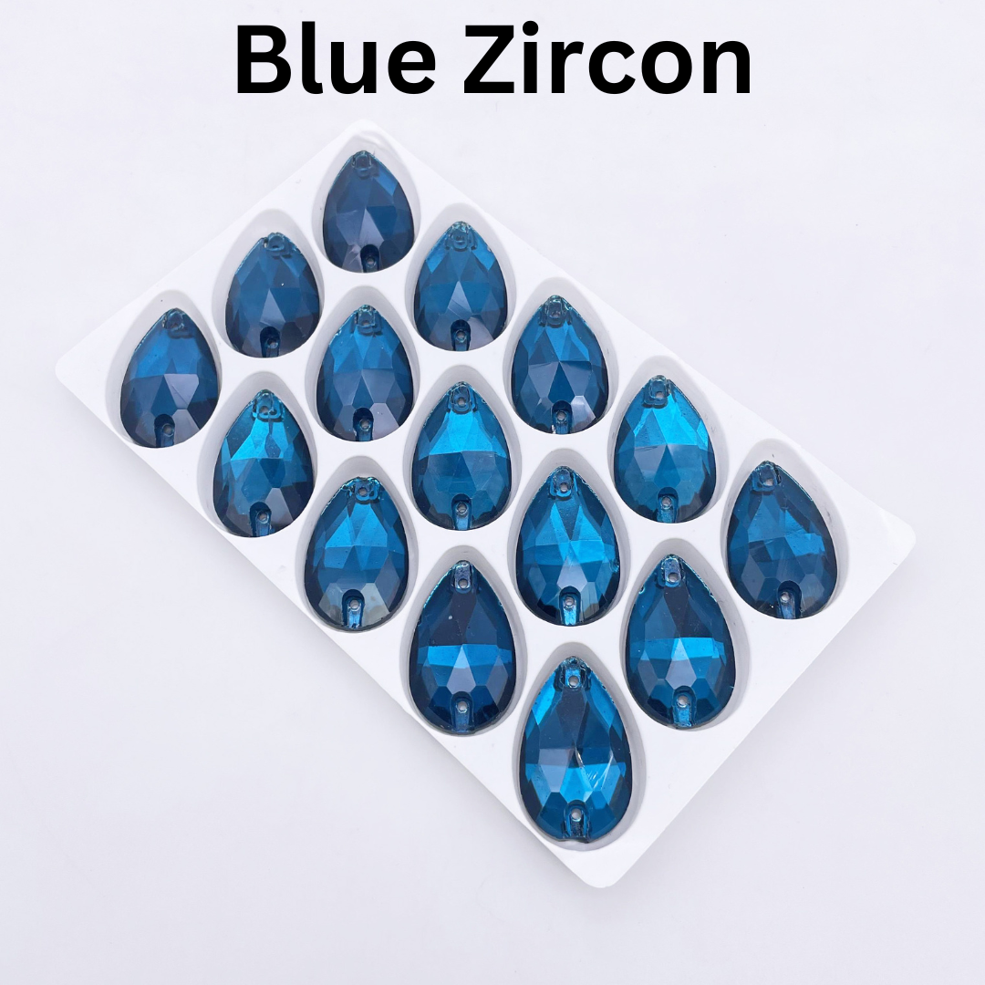 Tear Drop | 17*28mm | Flatback Rhinestones