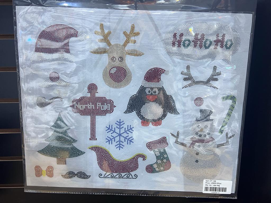 Christmas Bundle Hotfix Rhinestone Transfer