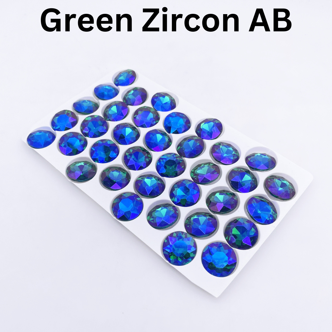Round | 14*14mm | Pointed Back Rhinestones