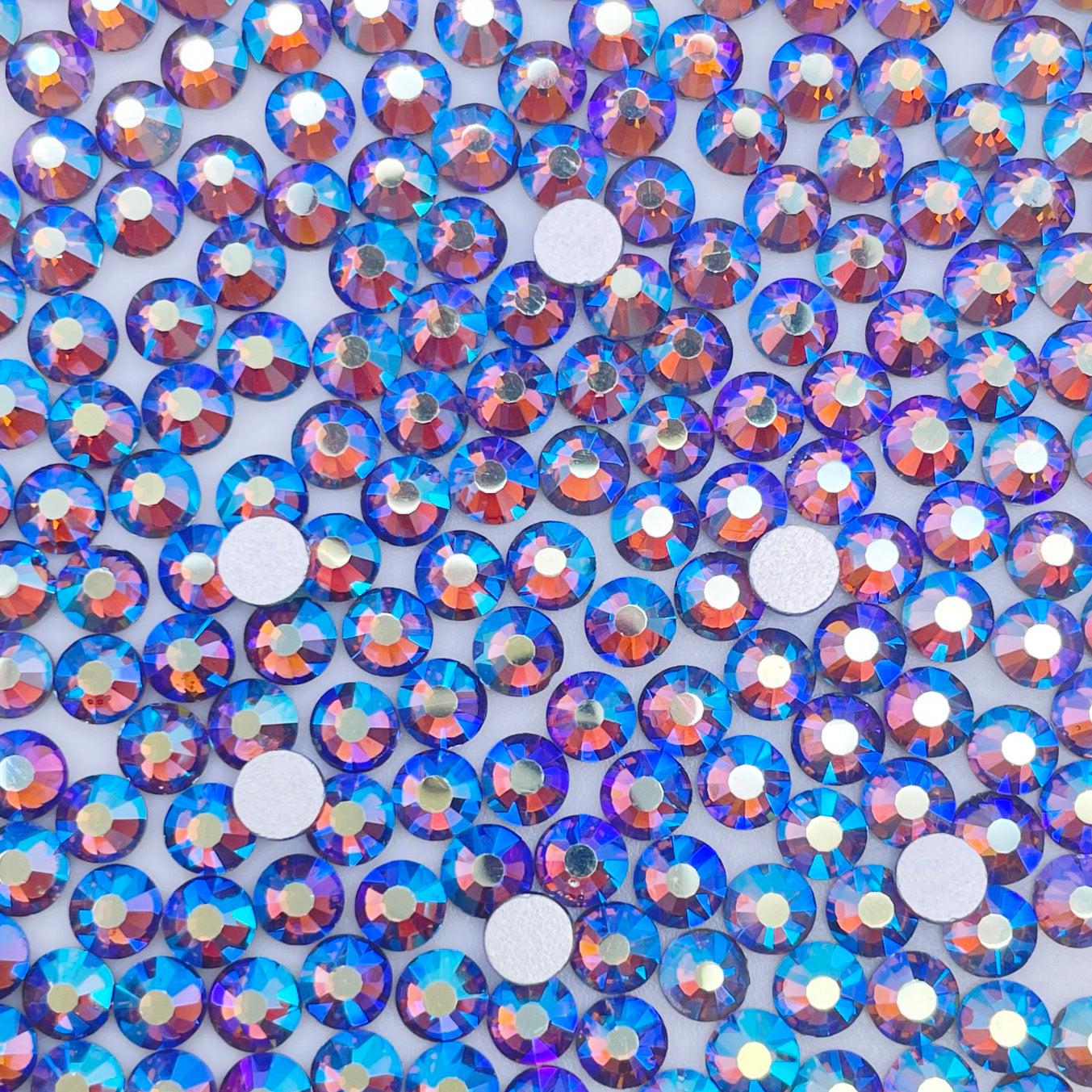 Smoked Topaz AB Glass Rhinestones