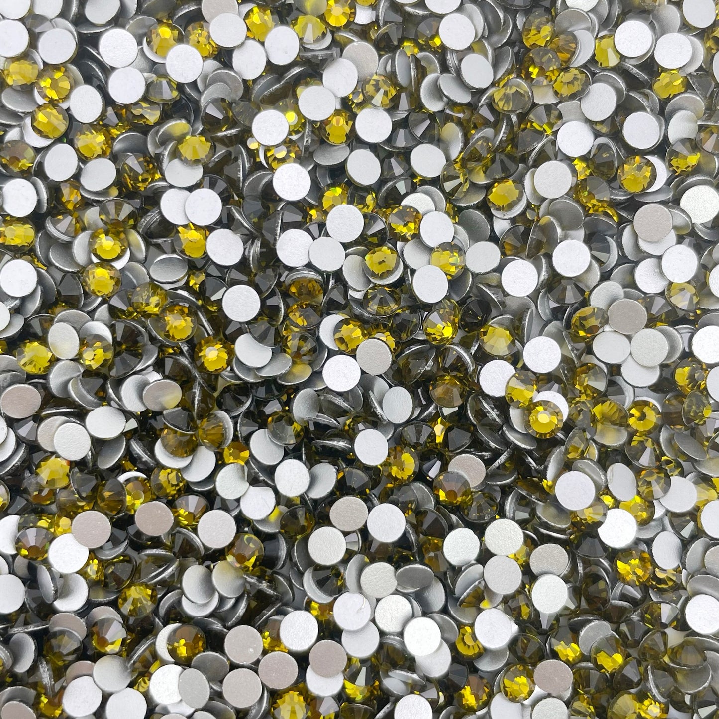 Olivine Glass Rhinestones