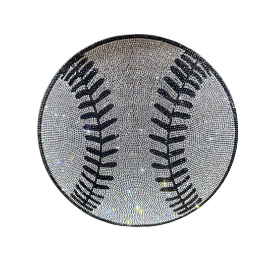 Baseball Rhinestone Applique BG-80