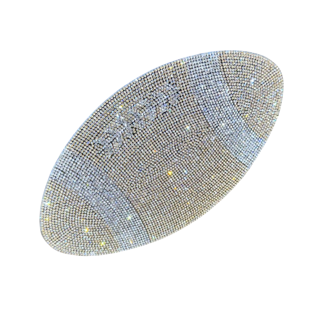 Football Rhinestone Applique BG-81