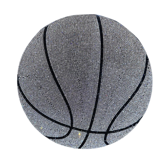 Basketball Rhinestone Applique