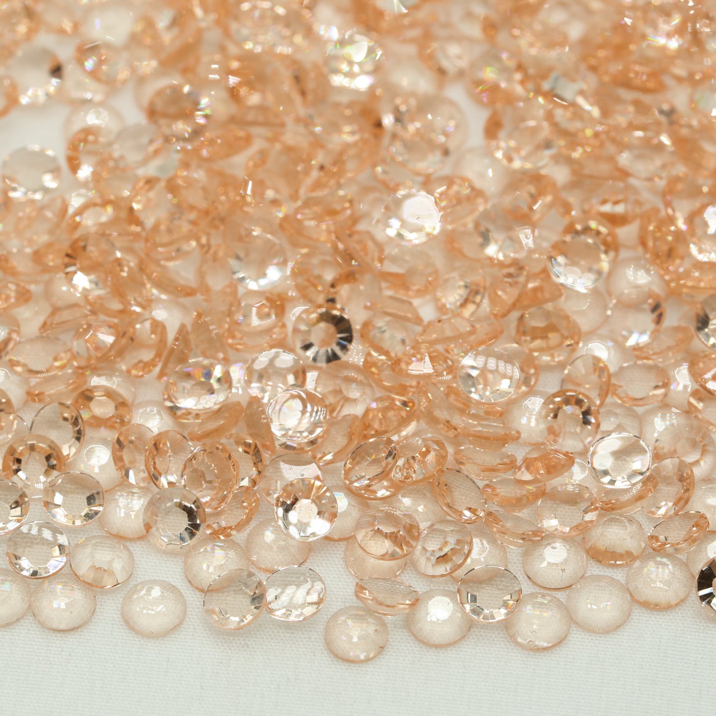 Peach TP Jelly Rhinestones