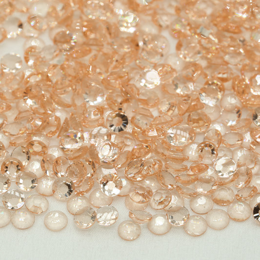 Peach TP Jelly Rhinestones