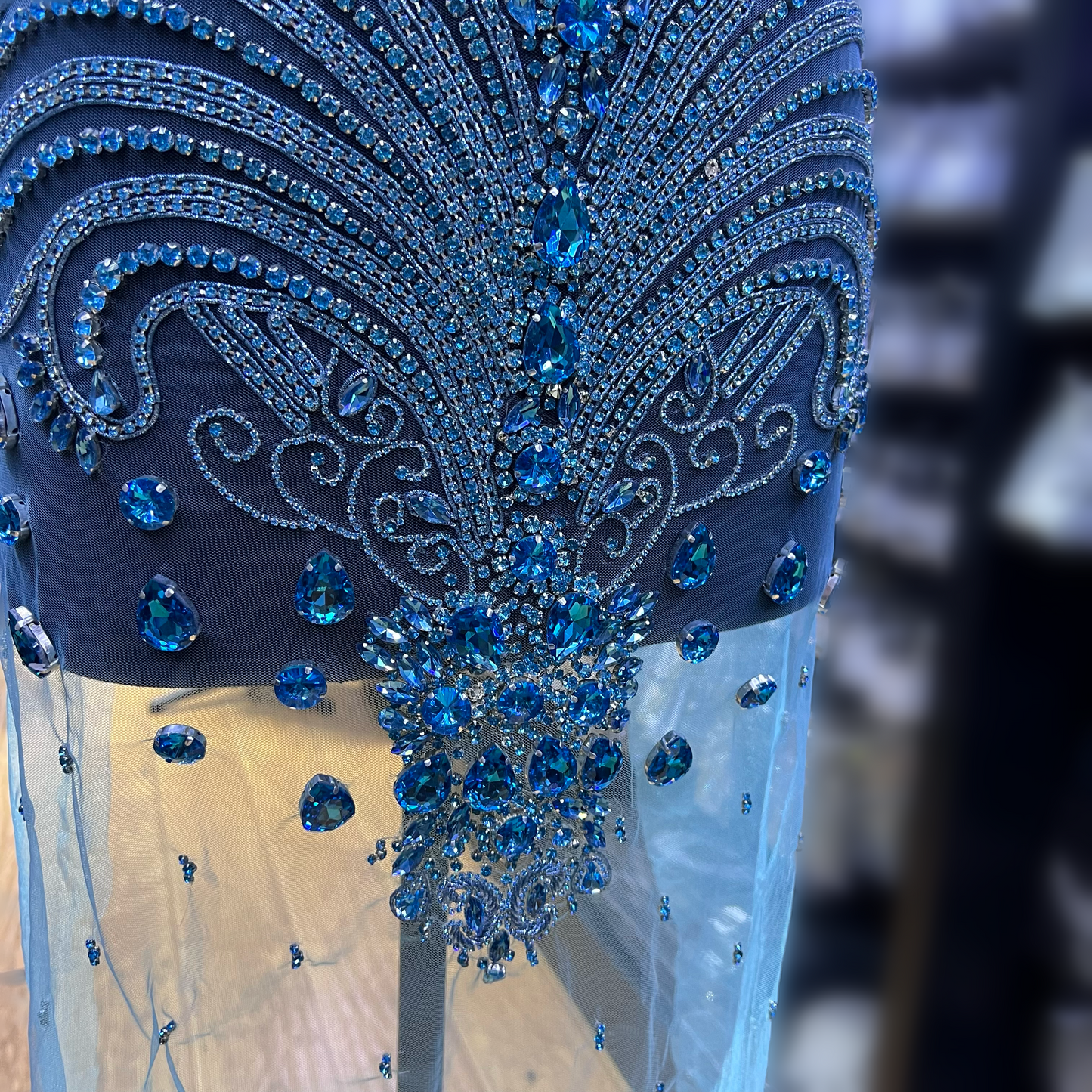J Lo Rhinestone Bodice
