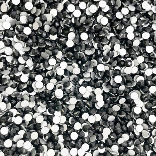 Jet Black | Wholesale | Glass Rhinestones