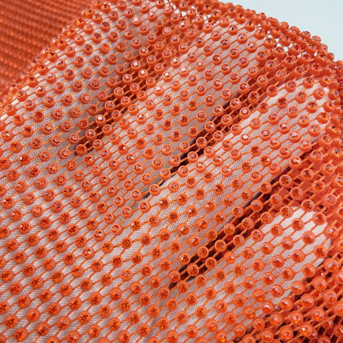 Stretchy Rhinestone Fabric