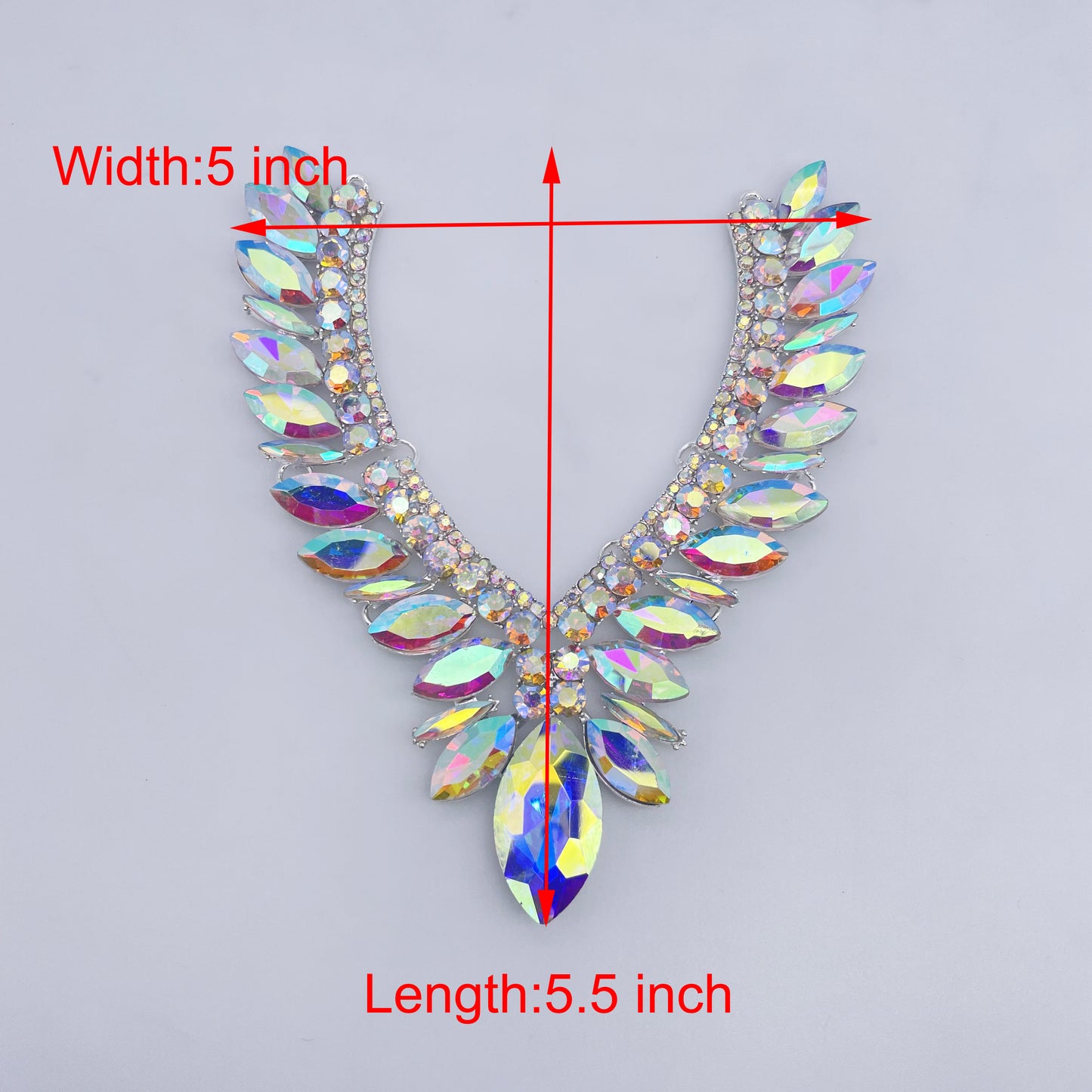 Sew-on Rhinestone Applique | SAL-19