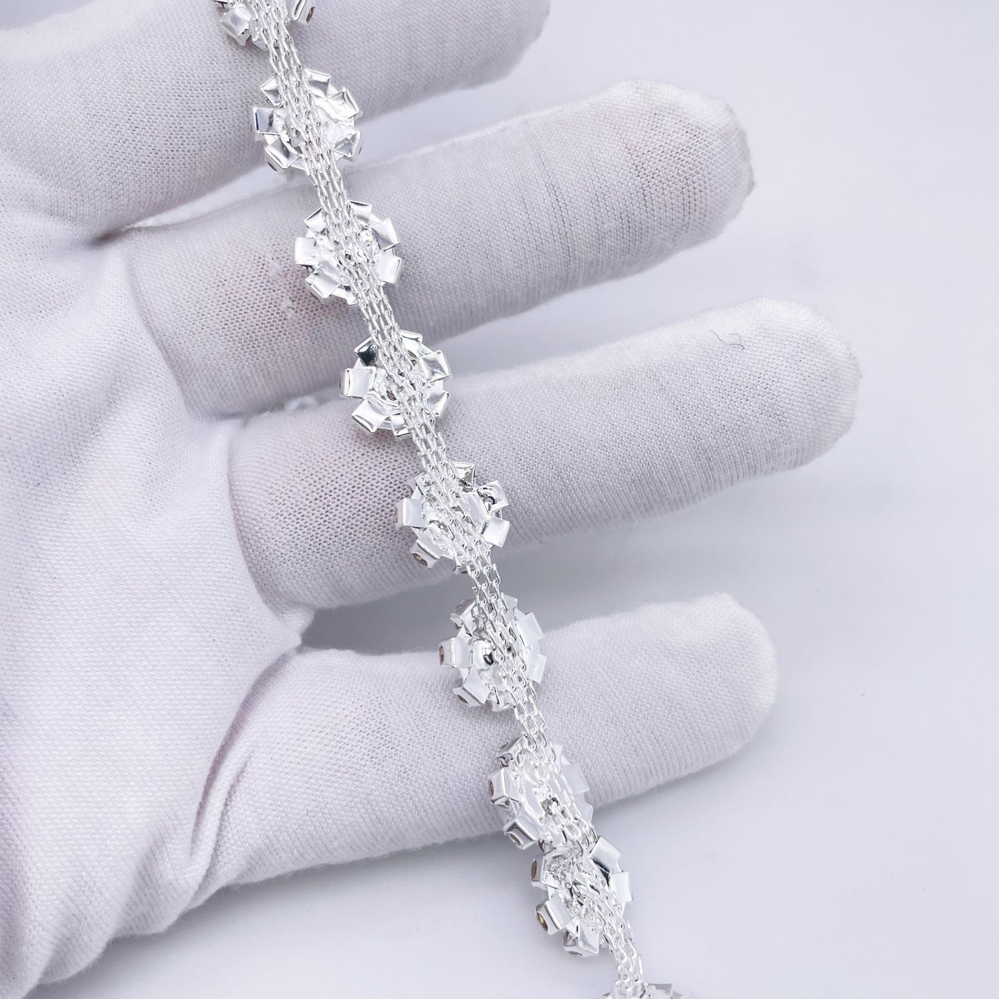 Rhinestone Pearl Trim | SCA-47