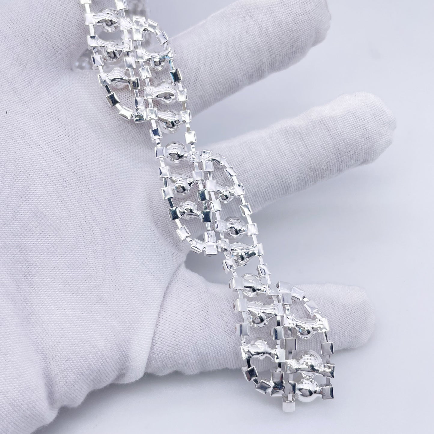 Rhinestone Pearl Trim | SCA-44
