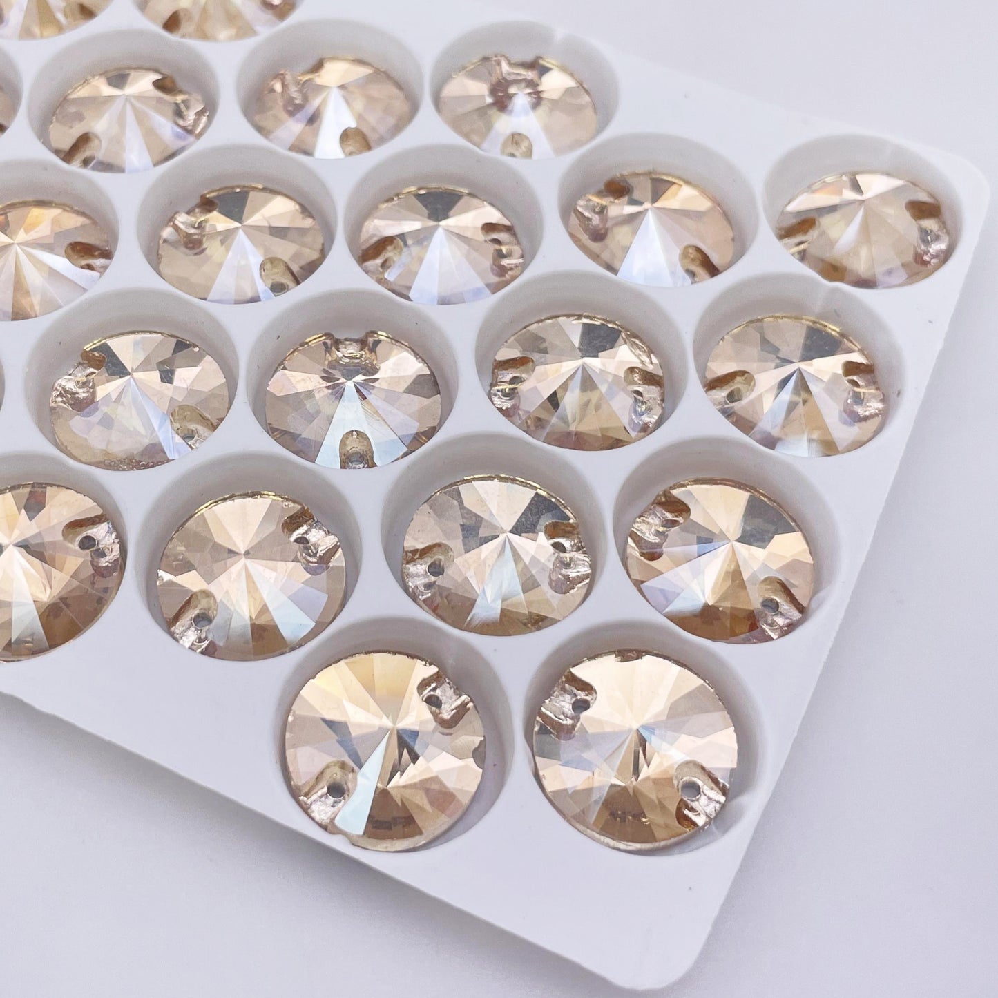 Round | 14*14mm | Flatback Rhinestones