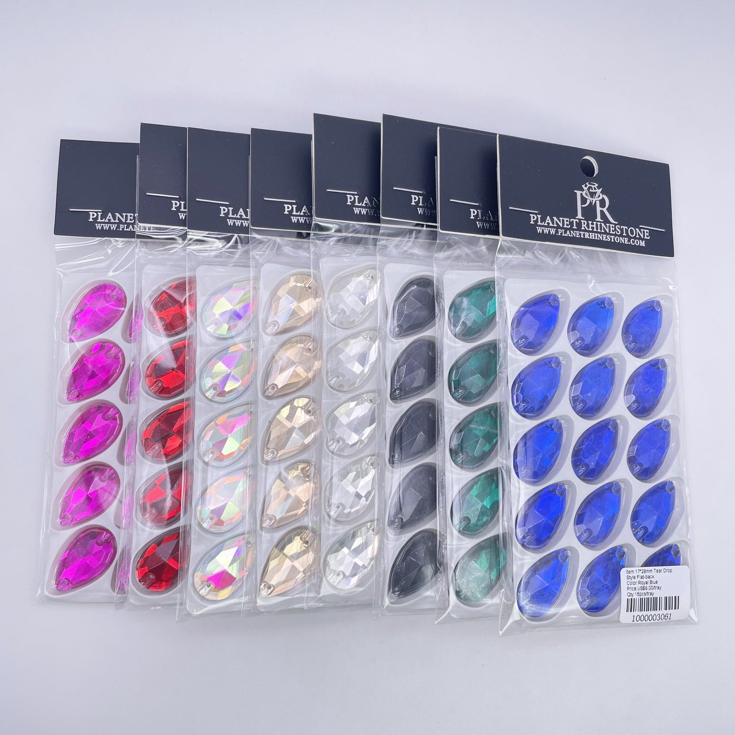 Tear Drop | 17*28mm | Flatback Rhinestones