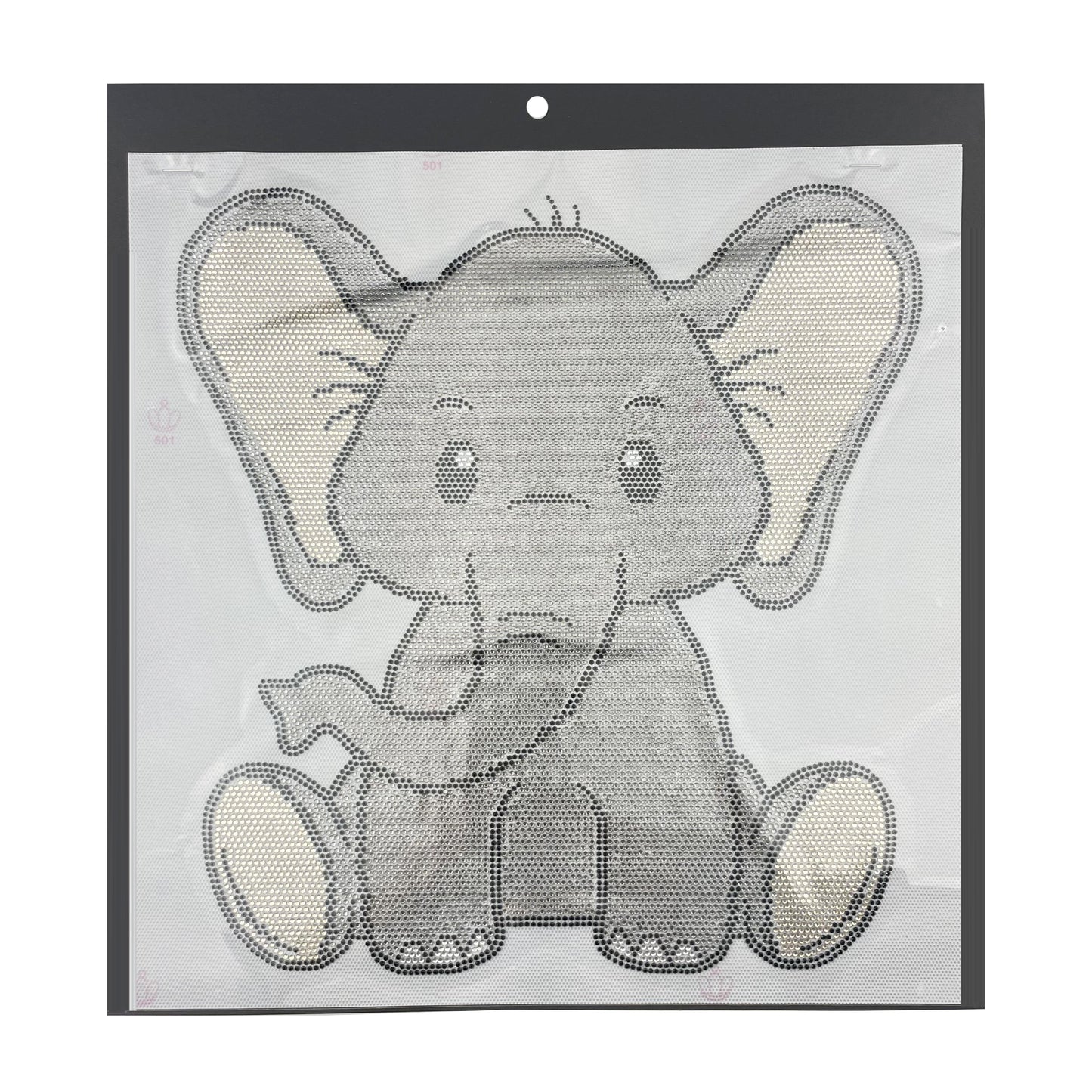 Elephant Rhinestone Hotfix Transfer