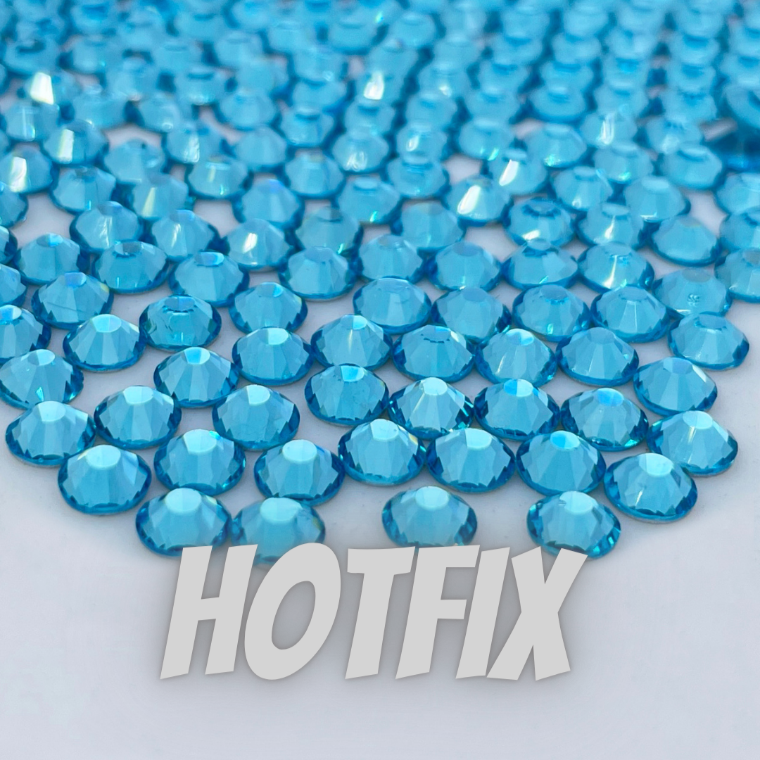 Aquamarine Hotfix | Wholesale | Rhinestones