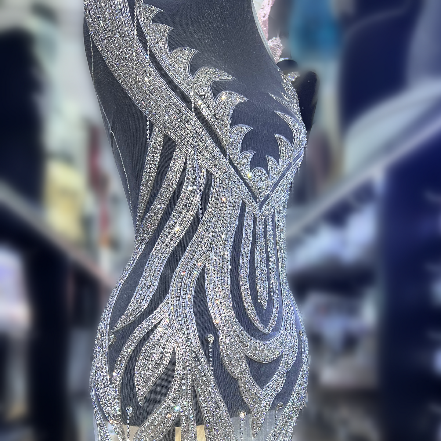 Blaziano Rhinestone Panel