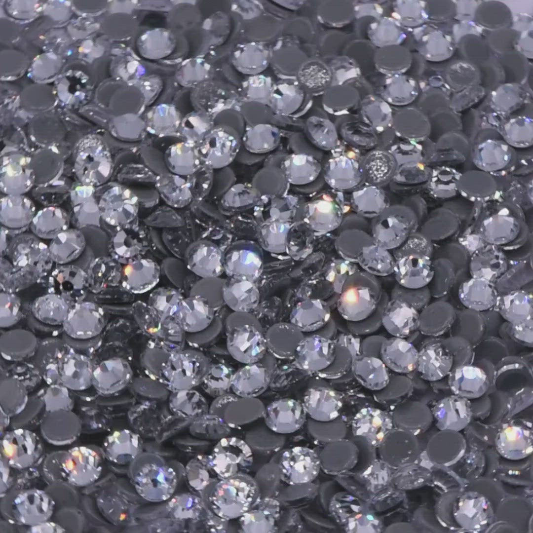 Hot-Fix Olivine AB Glass Rhinestones — Diamond Fire Rhinestones