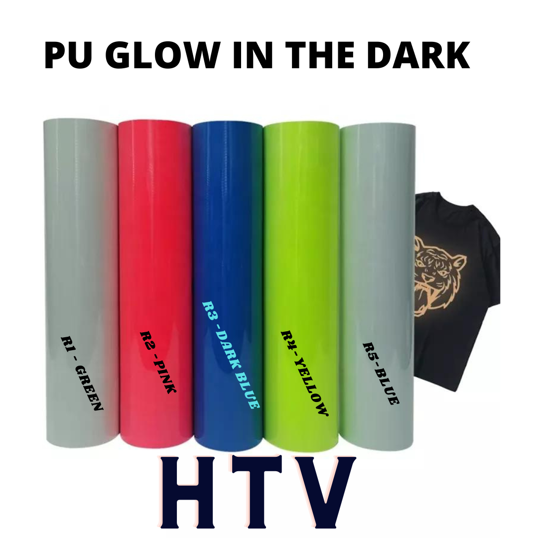 Glow in the Dark Heat Transfer Vinyl