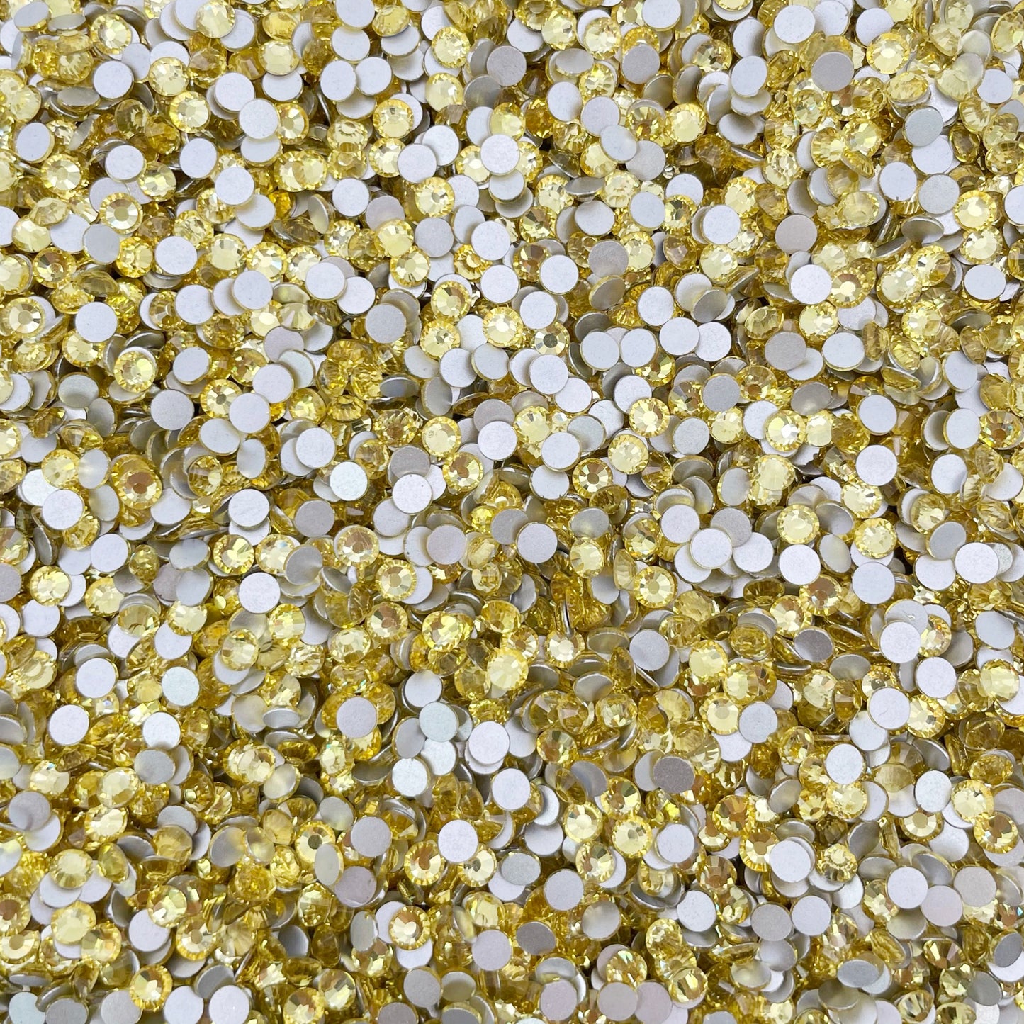 Citrine Glass Rhinestones