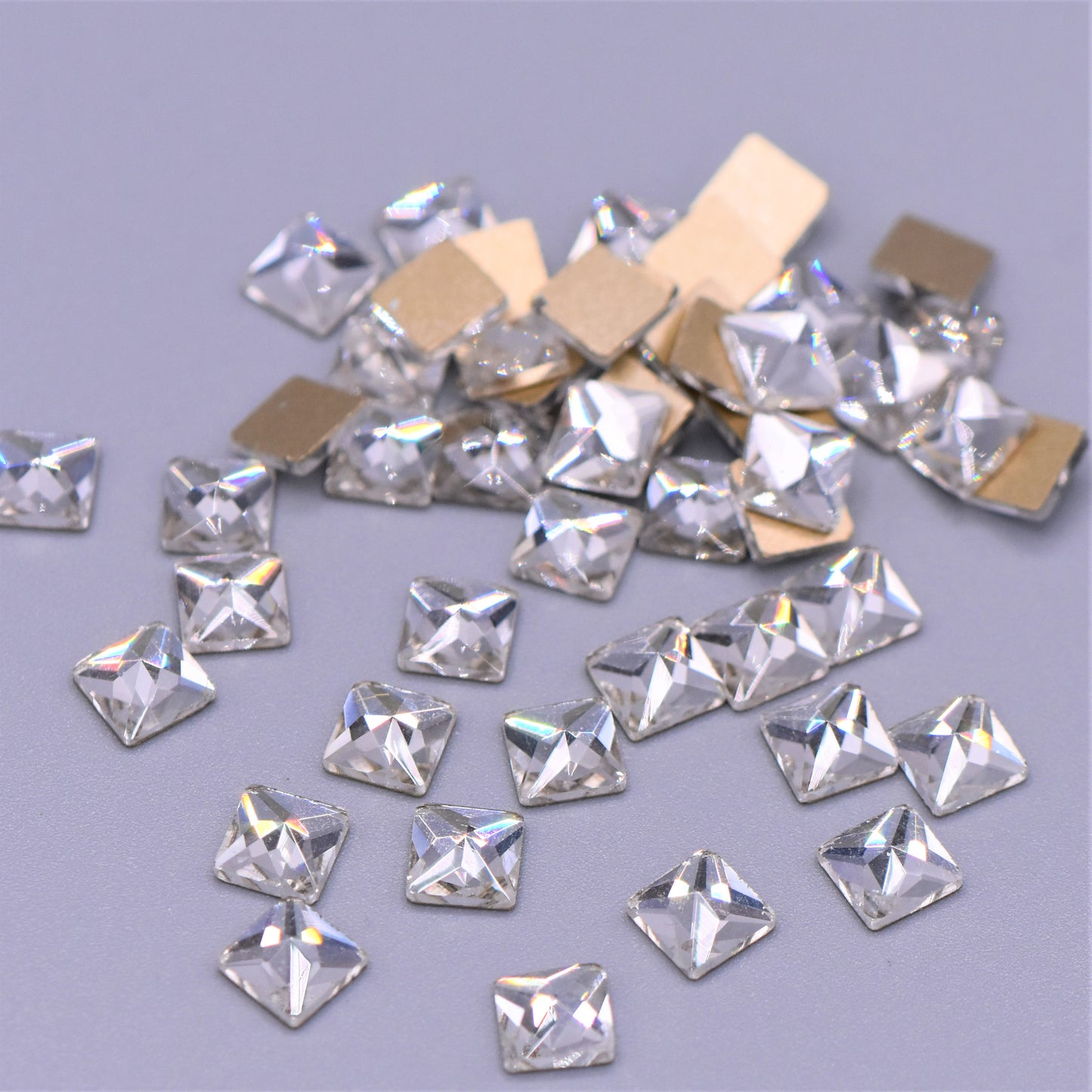 Square Rhinestone | Nail Art | N-1