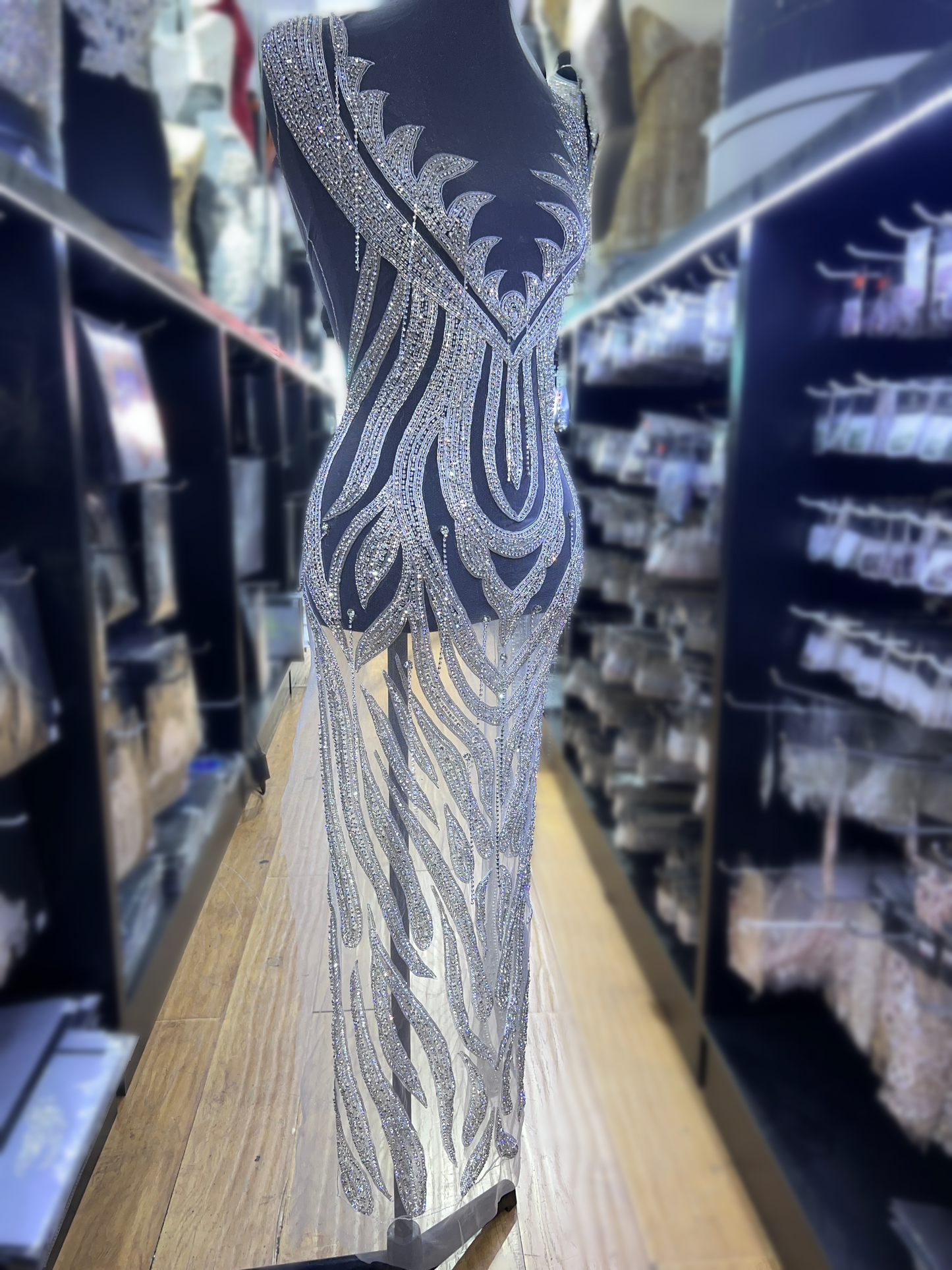 Blaziano Rhinestone Panel