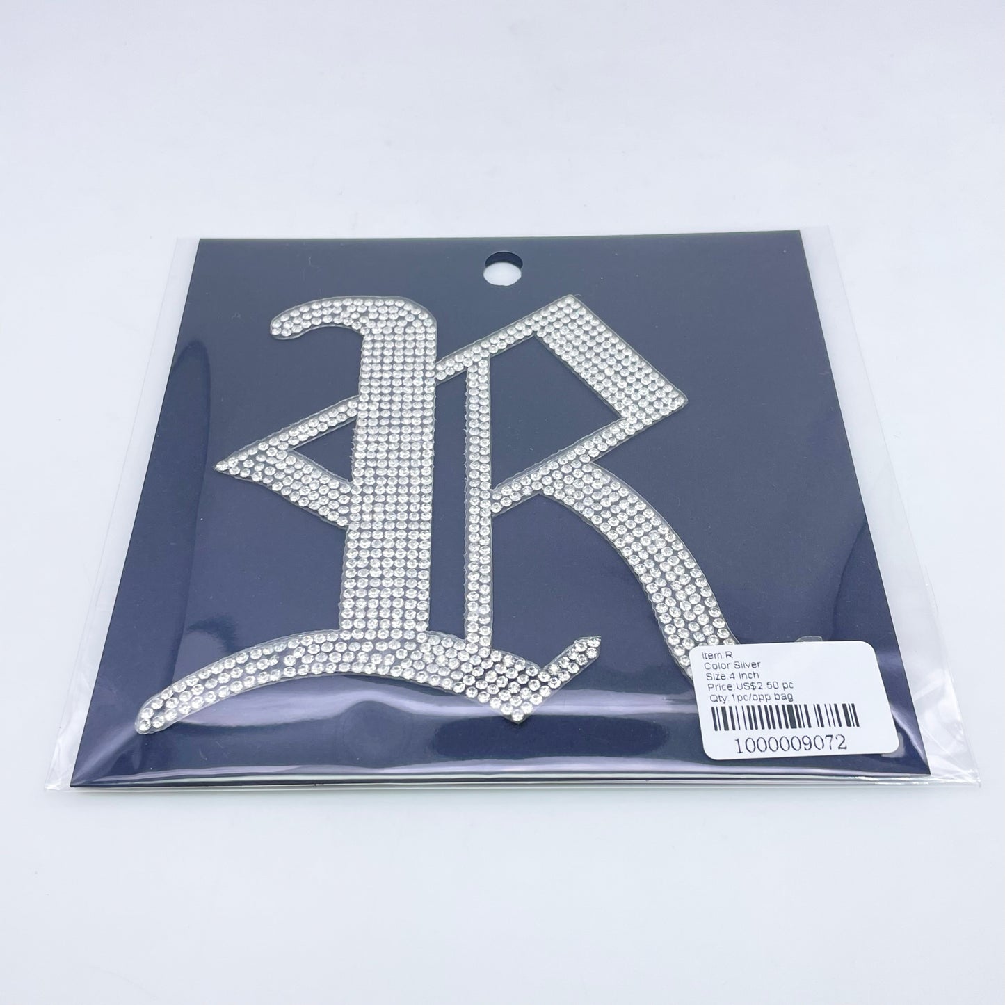 4" Old English Crystal letters