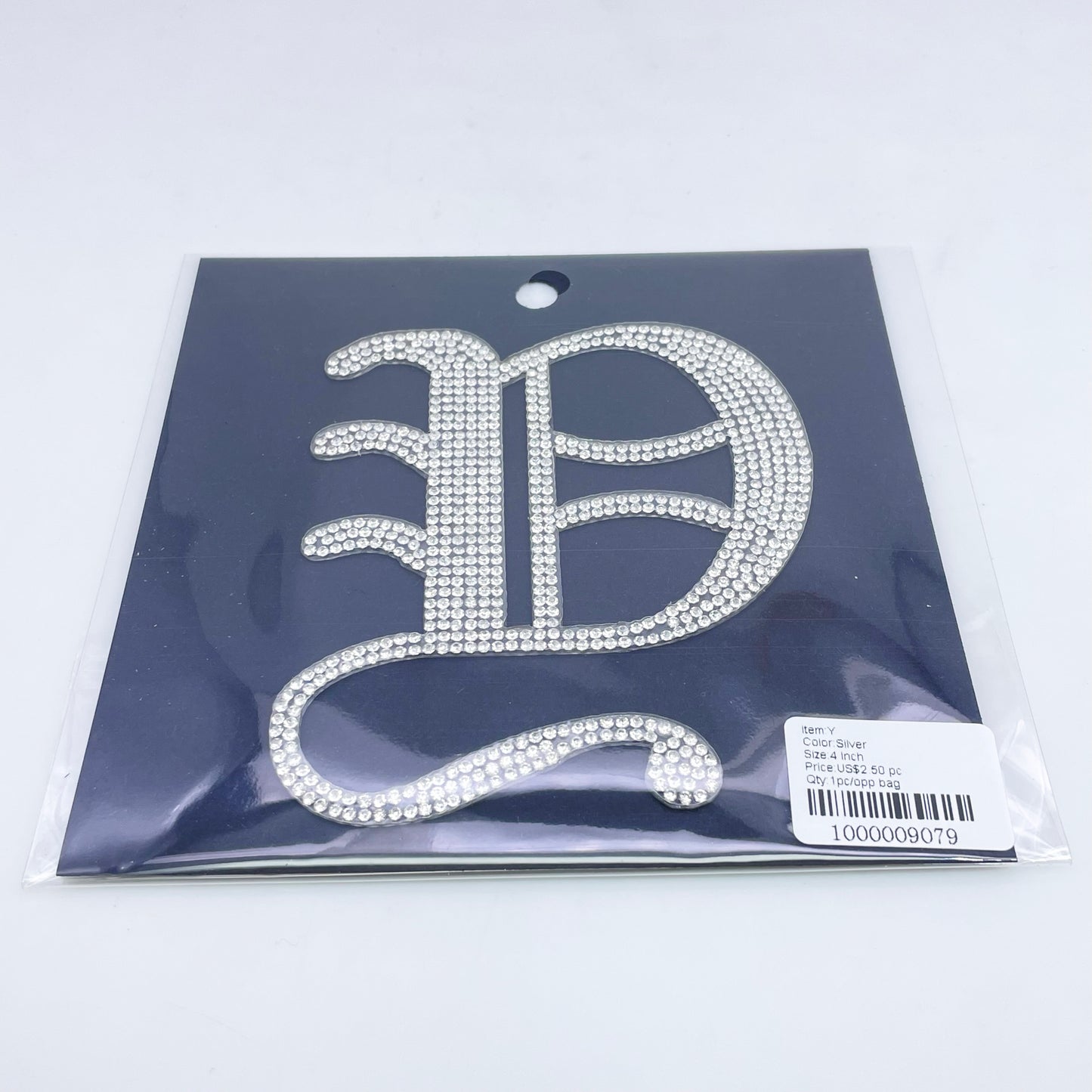 4" Old English Crystal letters