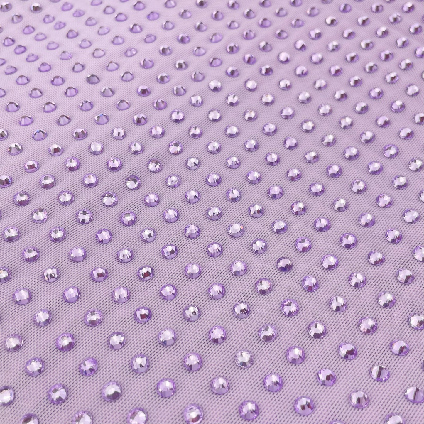 Stretchy Rhinestone Fabric