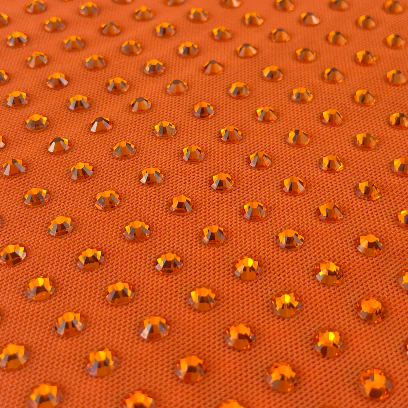 Stretchy Rhinestone Fabric