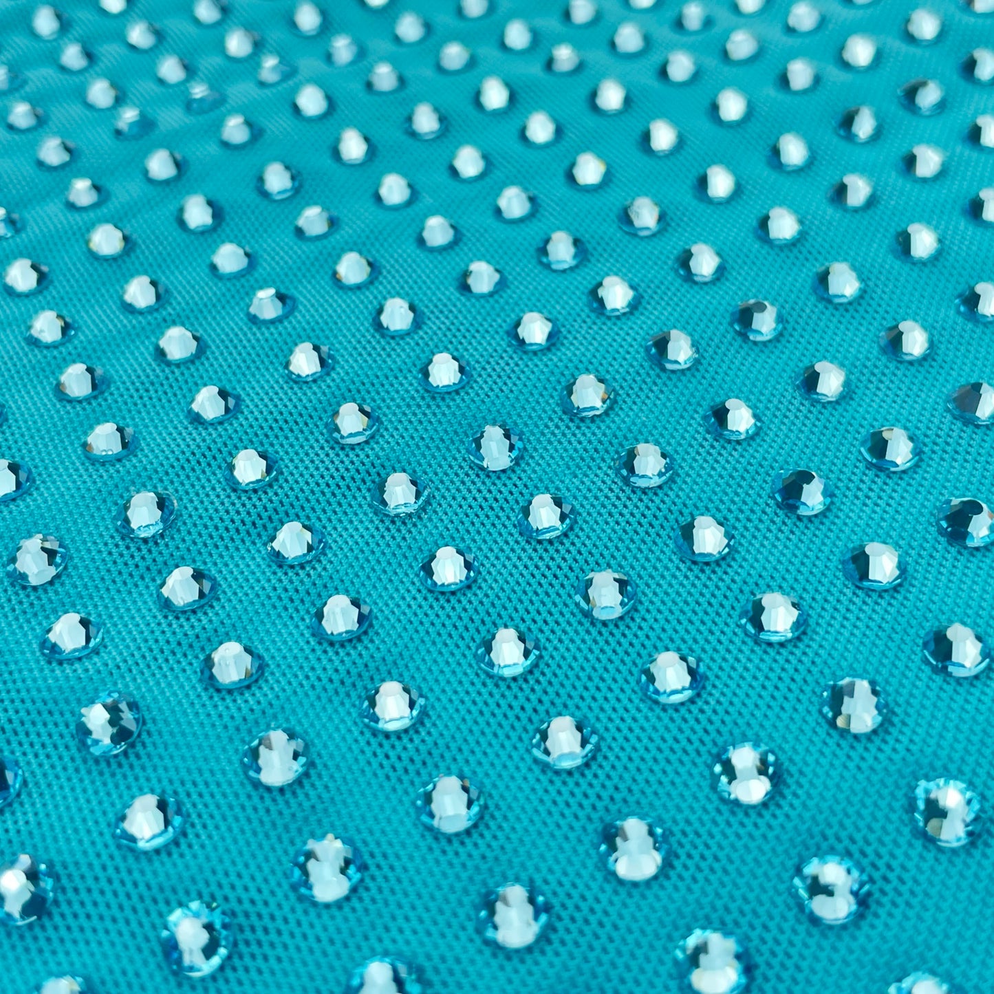 Stretchy Rhinestone Fabric