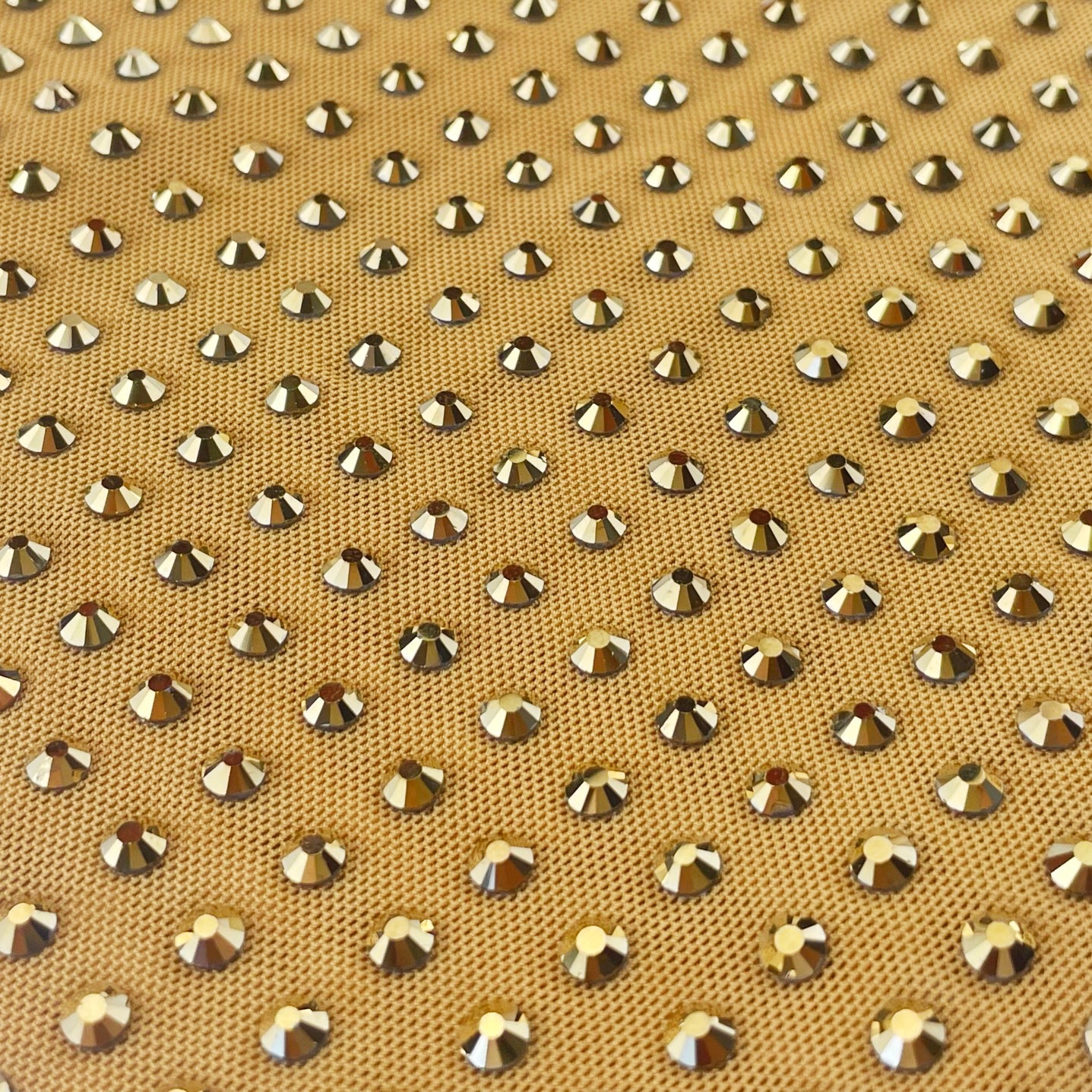 Stretchy Rhinestone Fabric