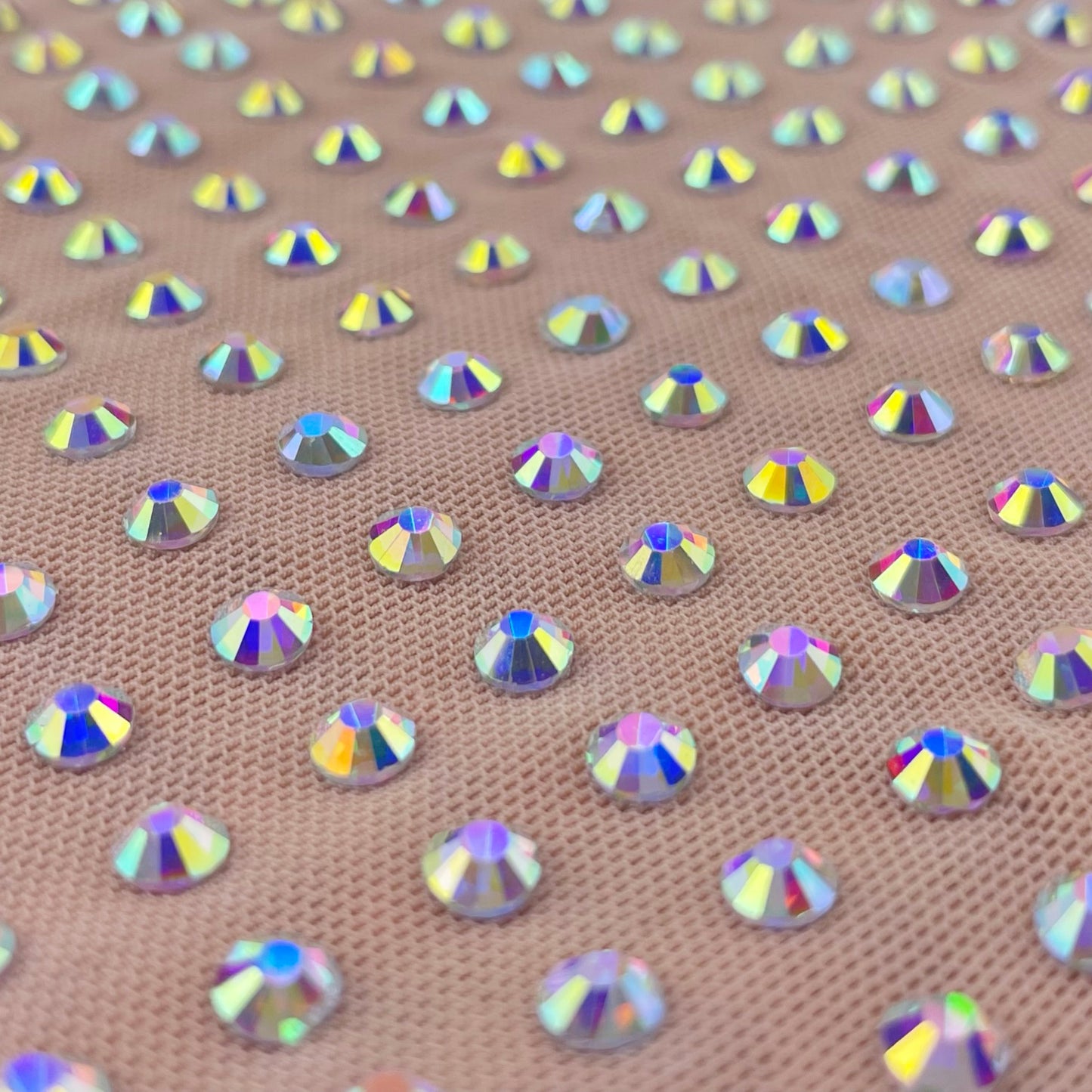 Stretchy Rhinestone Fabric