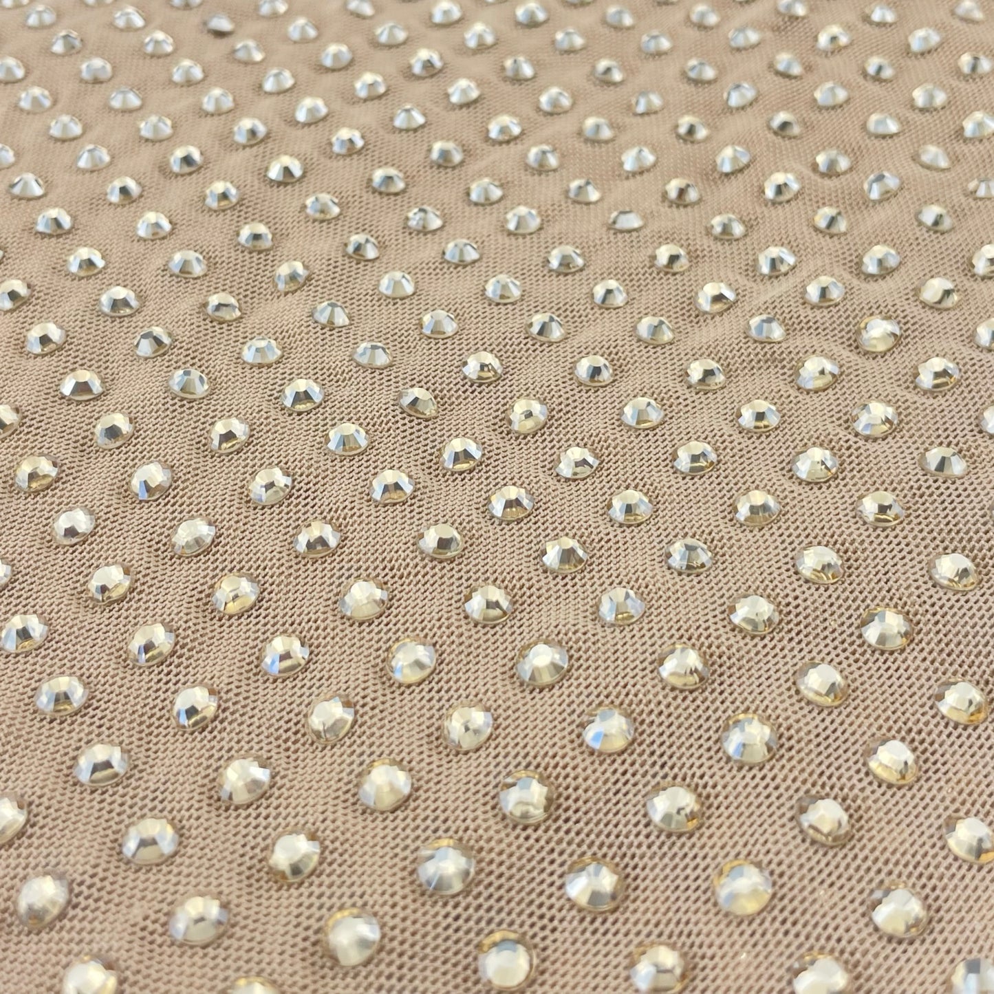 Stretchy Rhinestone Fabric