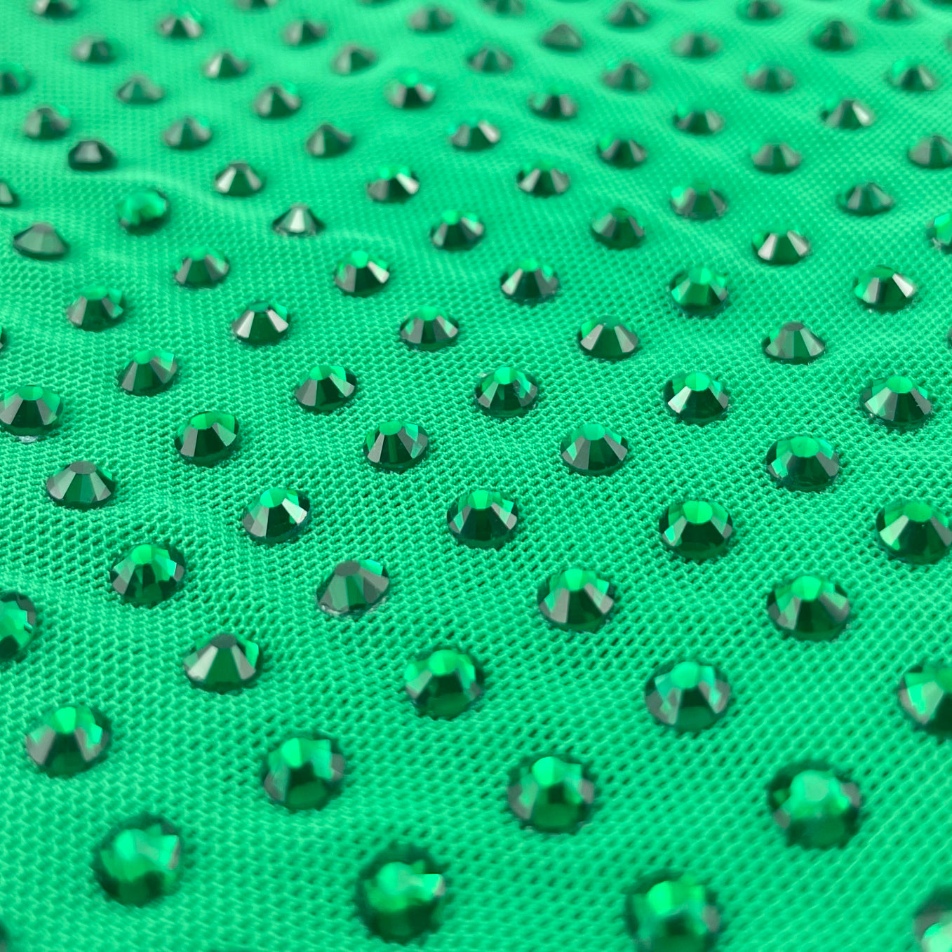 Stretchy Rhinestone Fabric