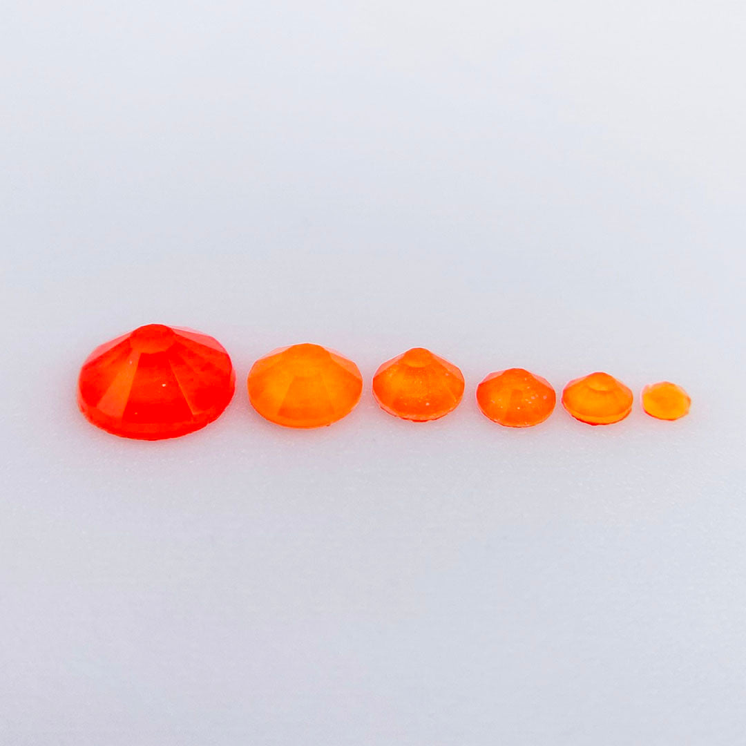 Neon Hyacinth Glass Rhinestones