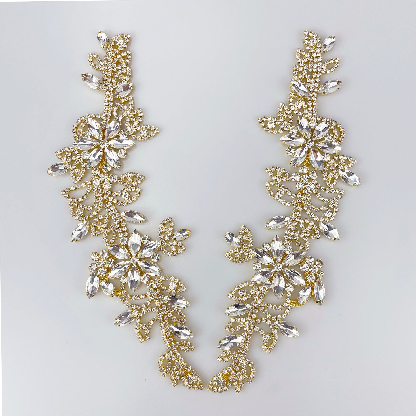Rhinestone Applique Pair | SAL-2