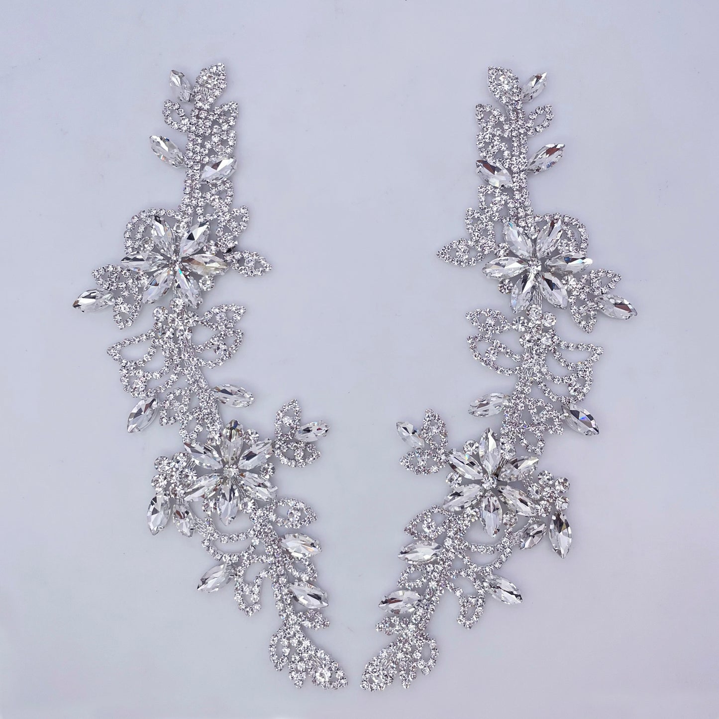 Rhinestone Applique Pair | SAL-2