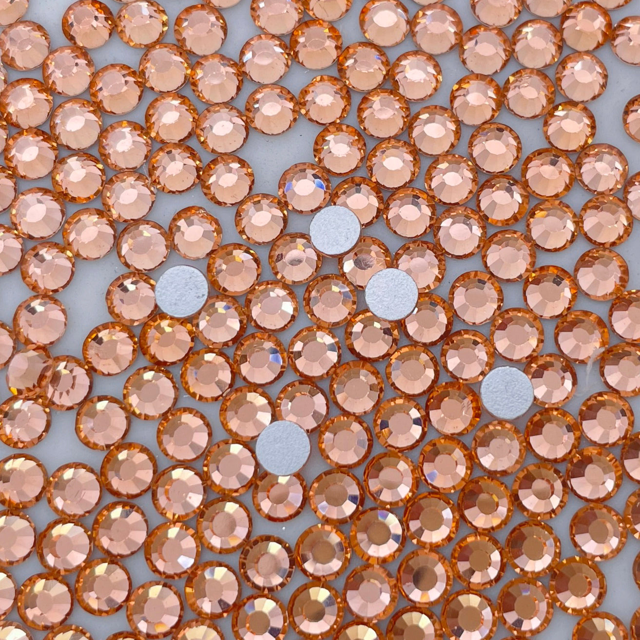 Lt. Peach | Wholesale | Glass Rhinestones