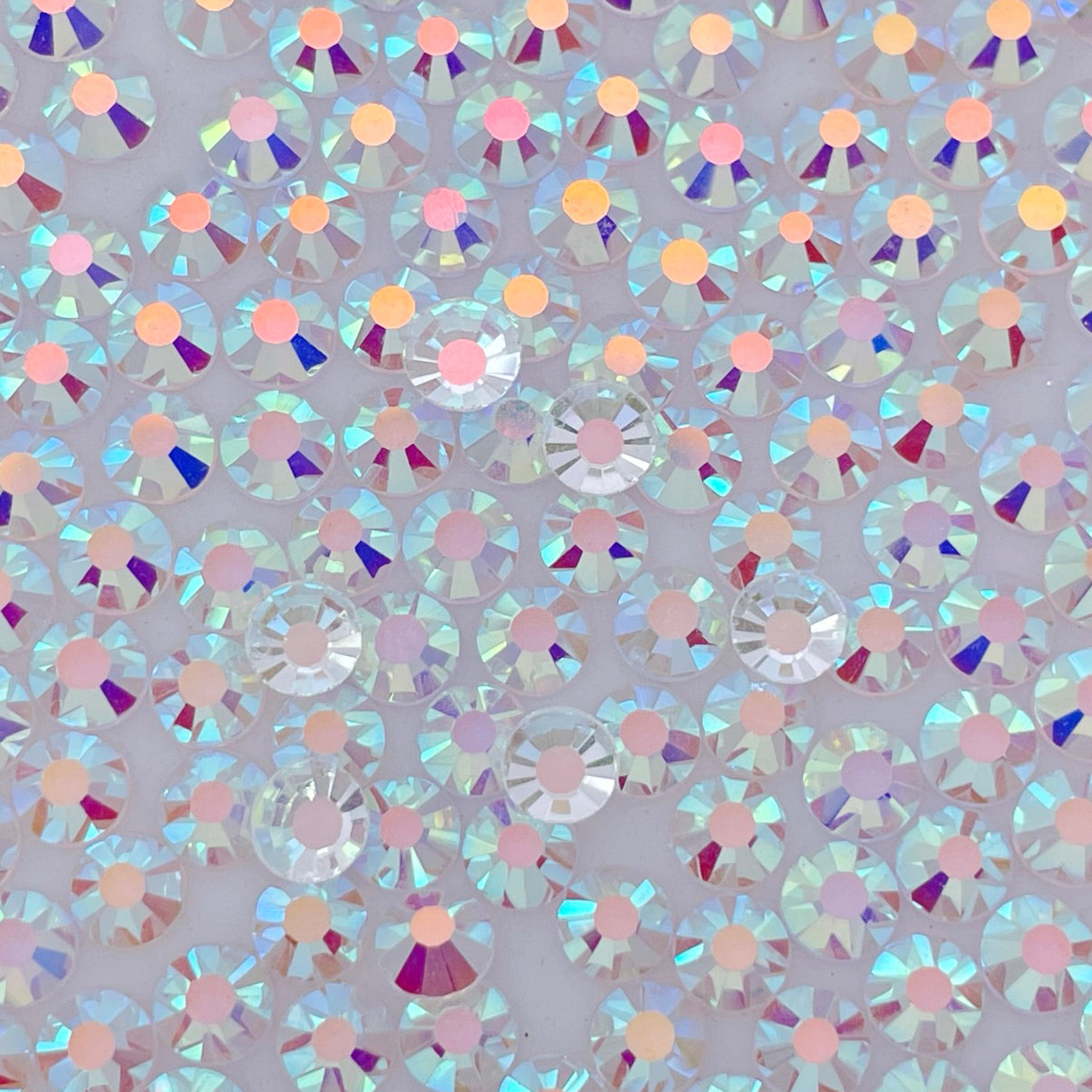 Transparent AB Glass Rhinestones