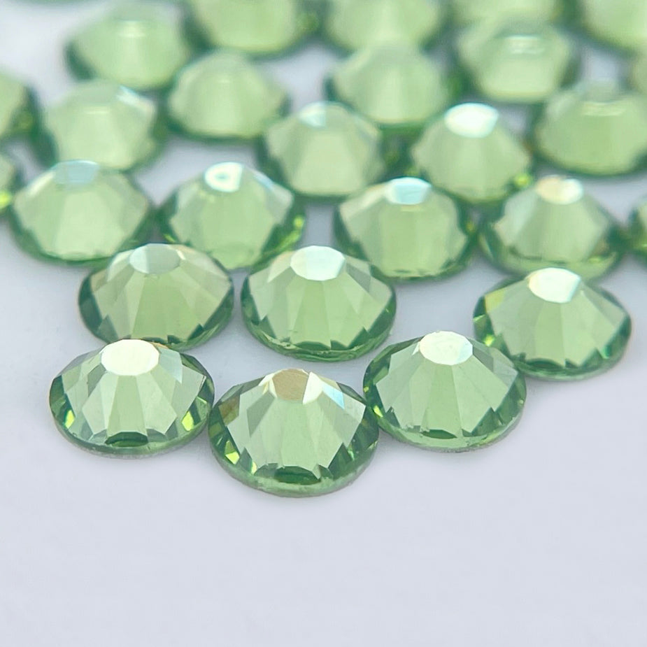 Peridot Glass Rhinestones