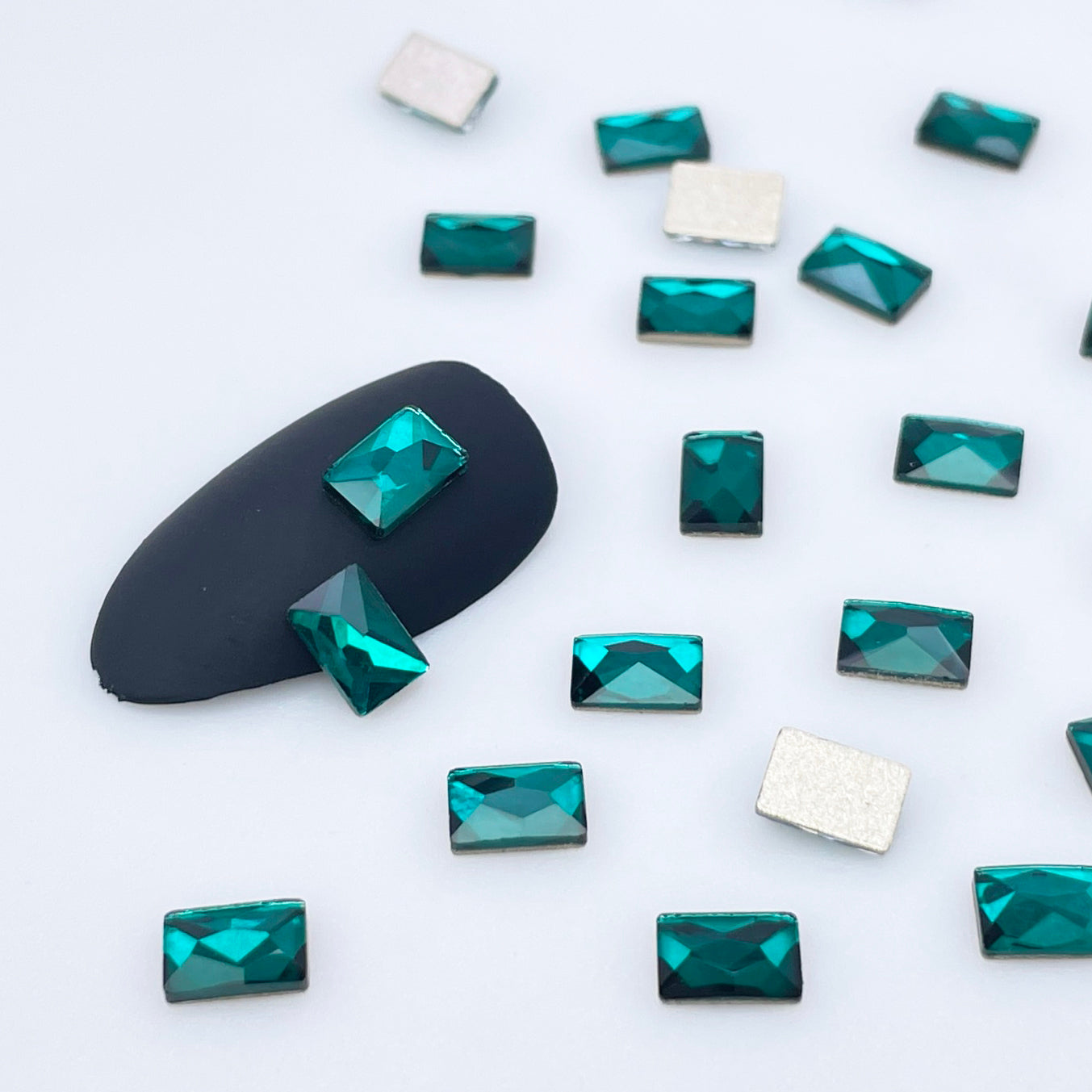 4*6 Rectangular Glass Rhinestones