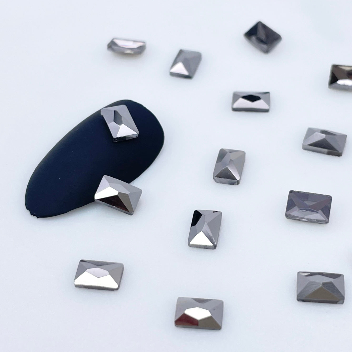 4*6 Rectangular Glass Rhinestones
