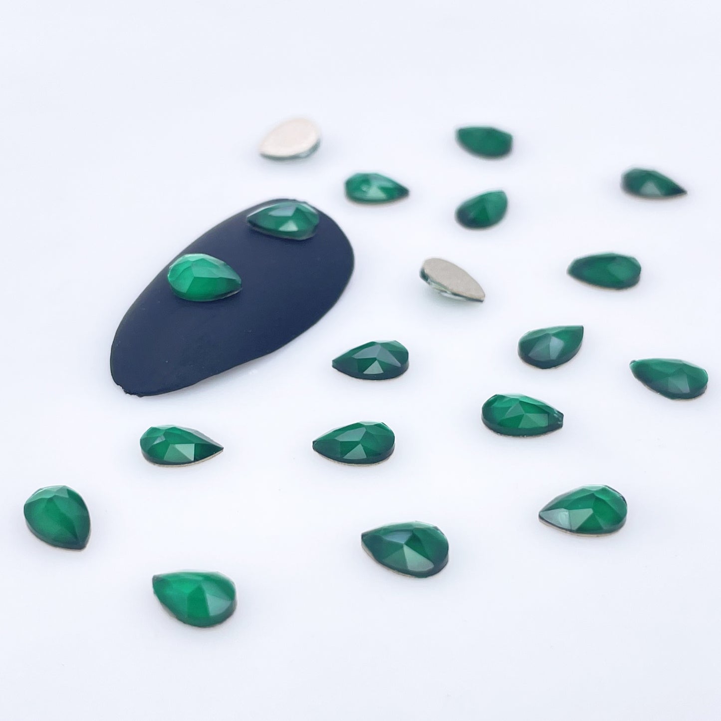 4*6 Tear Drop Glass Rhinestones